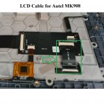 LCD Ribbon Cable Replacement for Autel MaxiCOM MK908 scanner